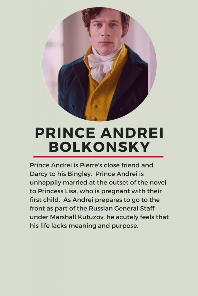 Who's who in Tolstoy's War and Peace: Prince Andrei Bolkonsky