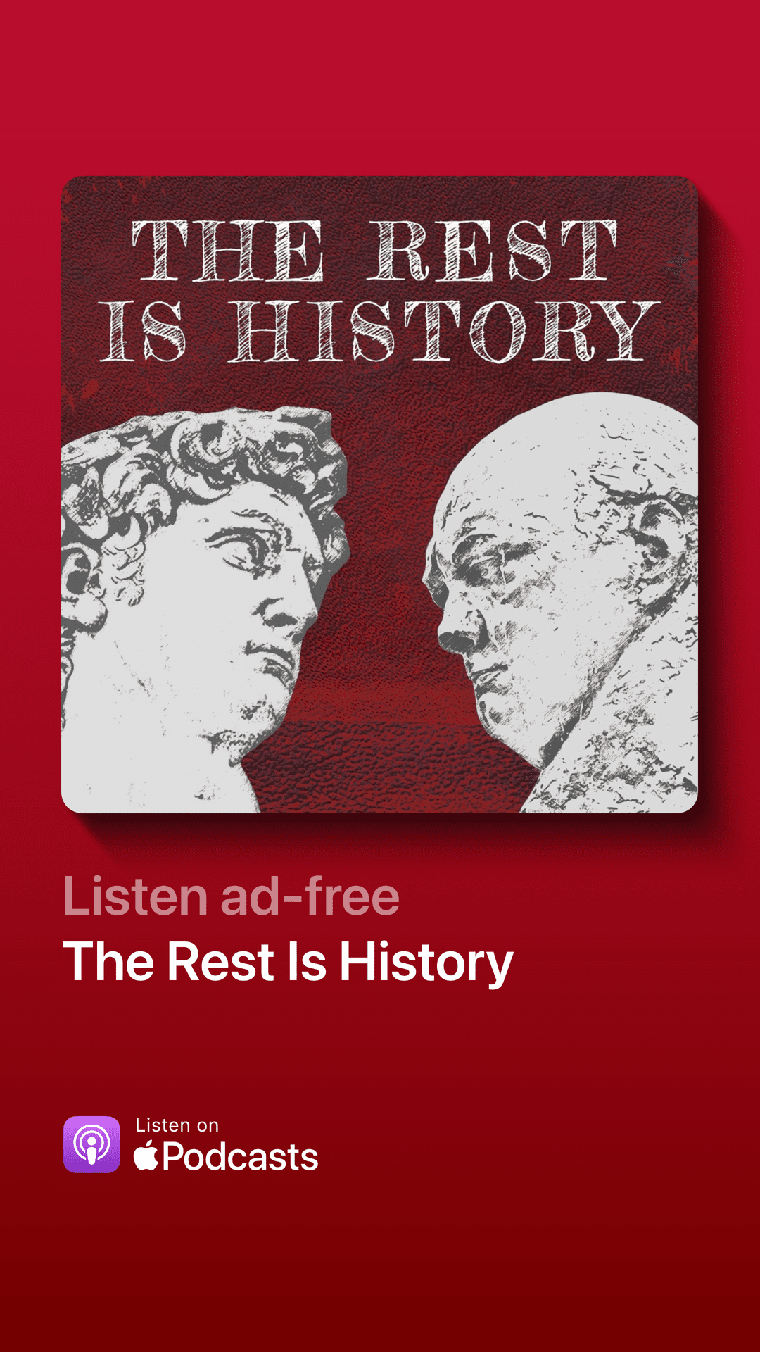 The Rest of History Podcast promotional material