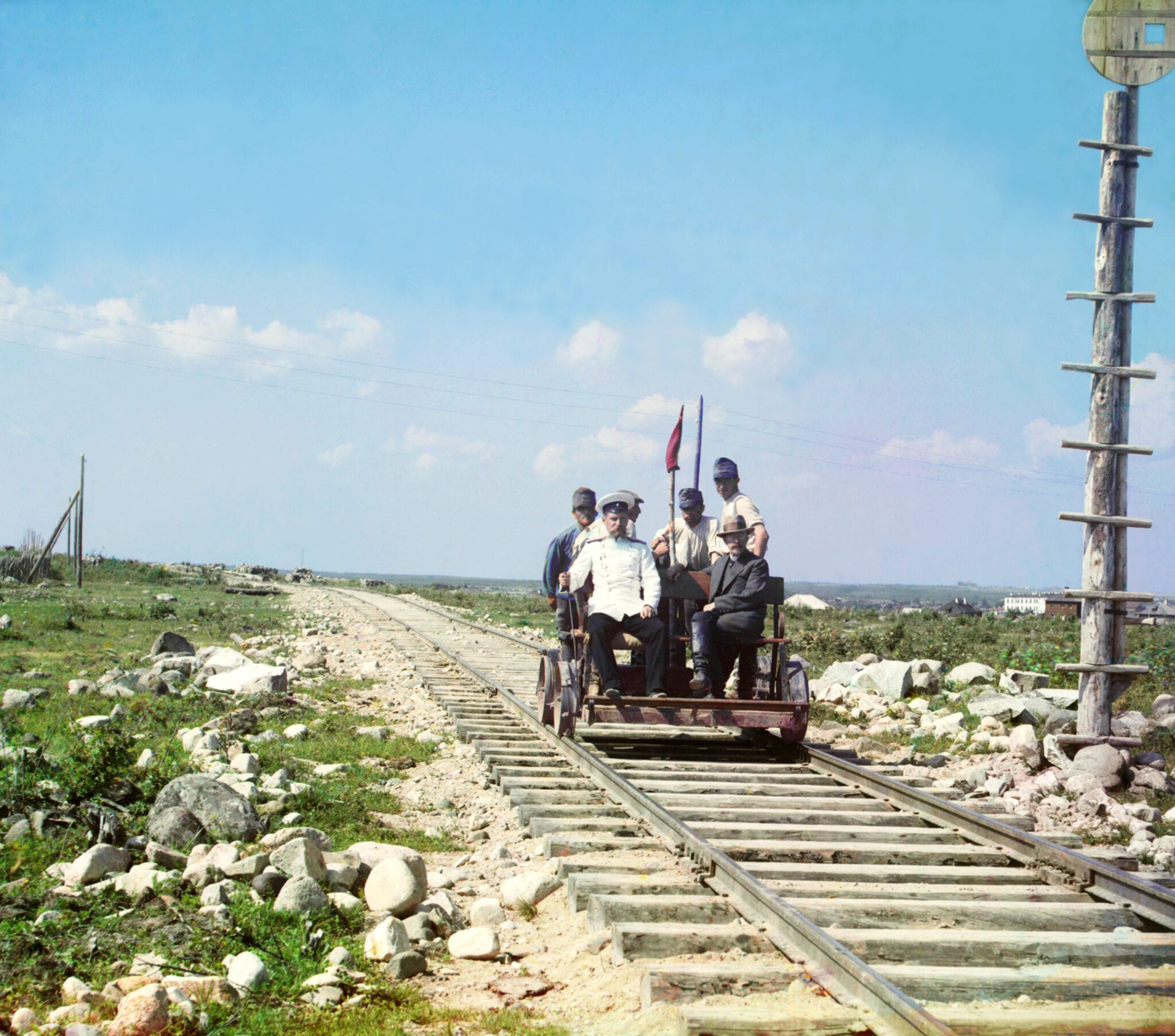 Photographs by the Russian pioneer in color photography, Sergey Prokudin-Gorsky