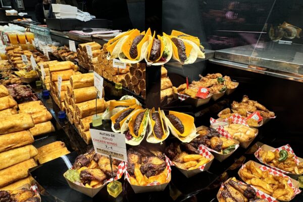 Spanish sweets in Barcelona's Mercado